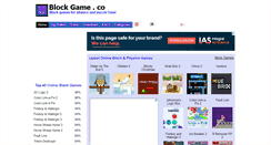 Desktop Screenshot of blockgame.co